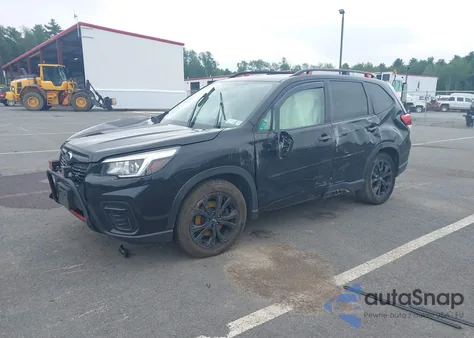 2019 Subaru Forester Sport from USA, damaged, VIN JF2SKAPC8KH566891